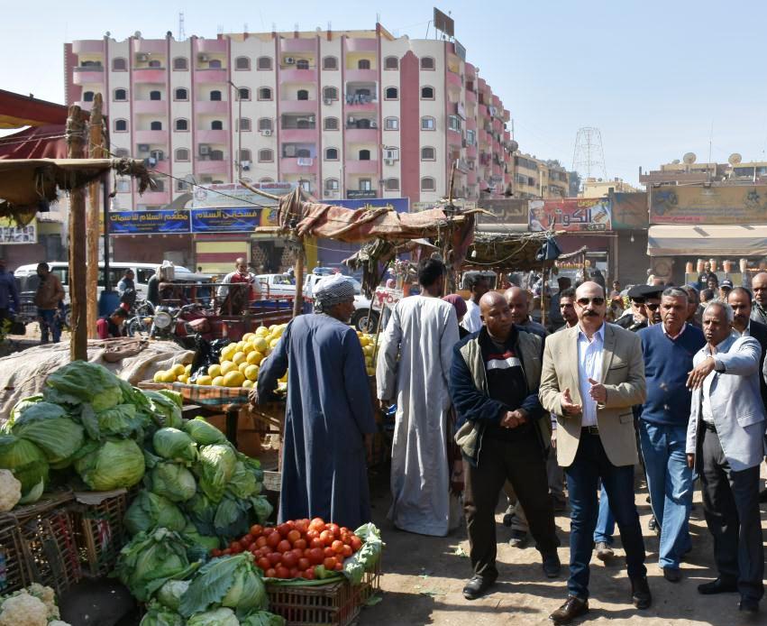 جولة ميدانية شملت العديد من المناطق السكنية والشوارع الرئيسية لمحافظ أسوان (4)