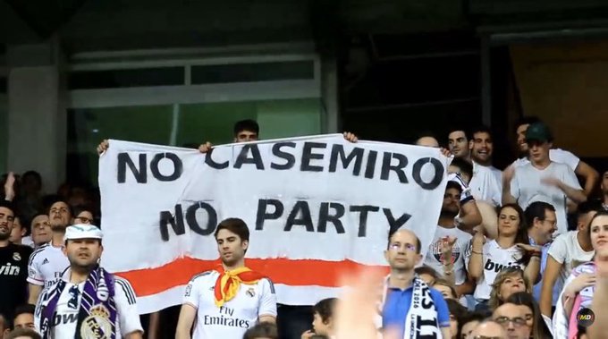 جماهير ريال مدريد لا كاسيميرو.. لا فرحة