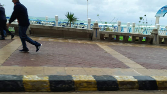 سقوط أمطار غزيرة على الإسكندرية (4)