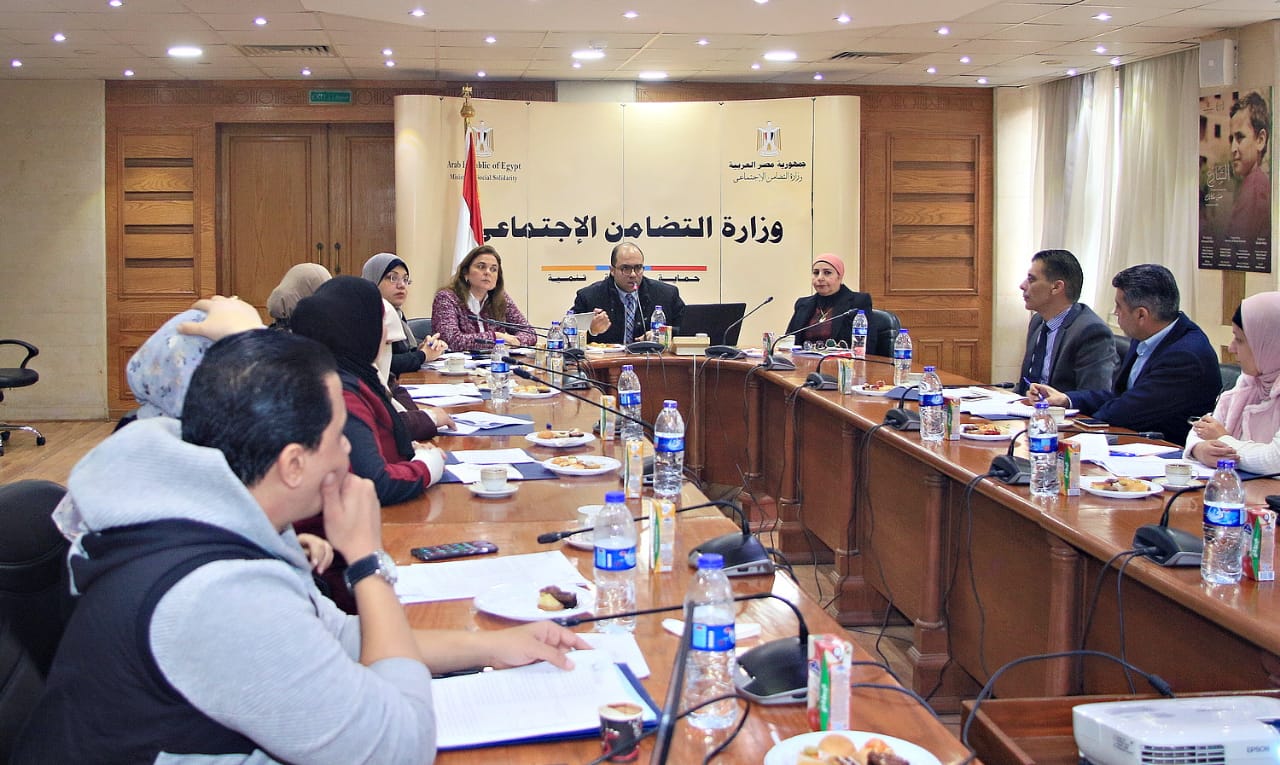 وزارة التضامن تستقبل وفدا من وزارة التنمية الاجتماعية بالمملكة الاردنية الهاشمية  (5)