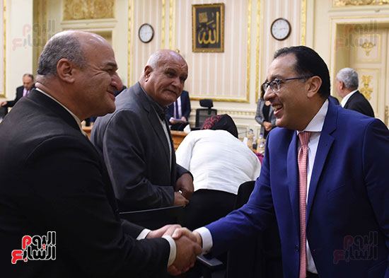 لقاء رئيس الوزراء اعضاء مجلس النواب بمحافظة دمياط (7)