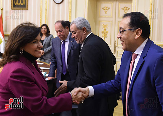 لقاء رئيس الوزراء اعضاء مجلس النواب بمحافظة دمياط (4)