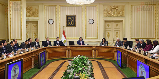 لقاء رئيس الوزراء اعضاء مجلس النواب بمحافظة دمياط (10)