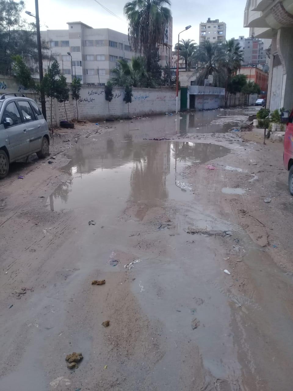  مياه الأمطار بعد غرق شوار (2)