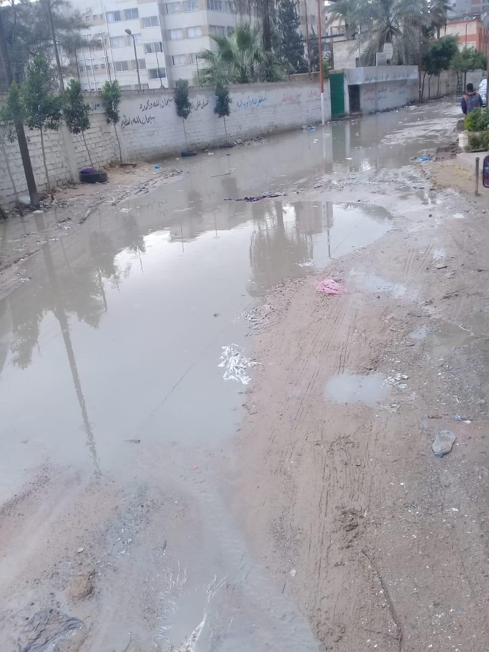  مياه الأمطار بعد غرق شوار (1)