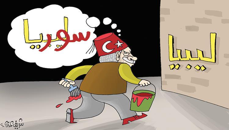 أردوغان يحاول احتلال ليبيا على طريقة سوريا 