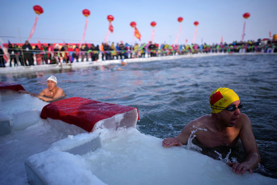 احتفالات-الصينيين-بمهرجان-الجليد