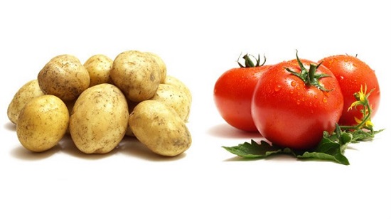وصفات طبيعية ـ الطماطم والبطاطس