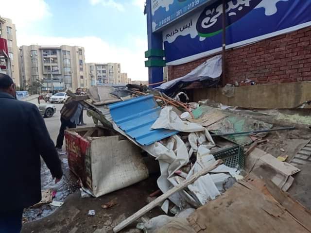 رفع إشغالات كافيهات وإزالة مخالفات بناء بشرق مدينة نصر (6)