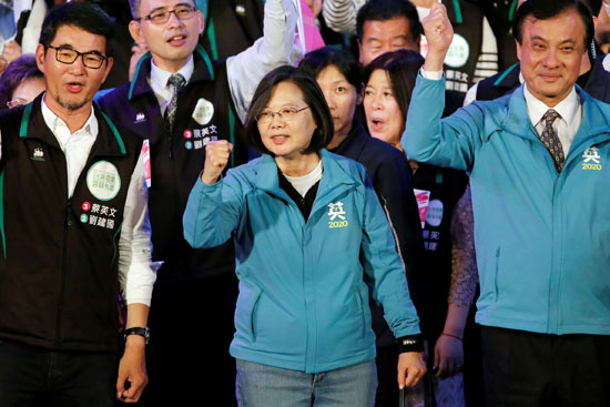رئيسة تايوان تساى