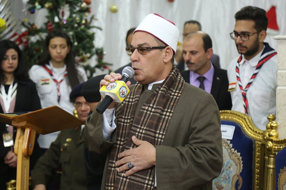 محافظ كفر الشيخ يشهد الاحتفال بعيد الميلاد بكنيسة القديسة دميانة (4)
