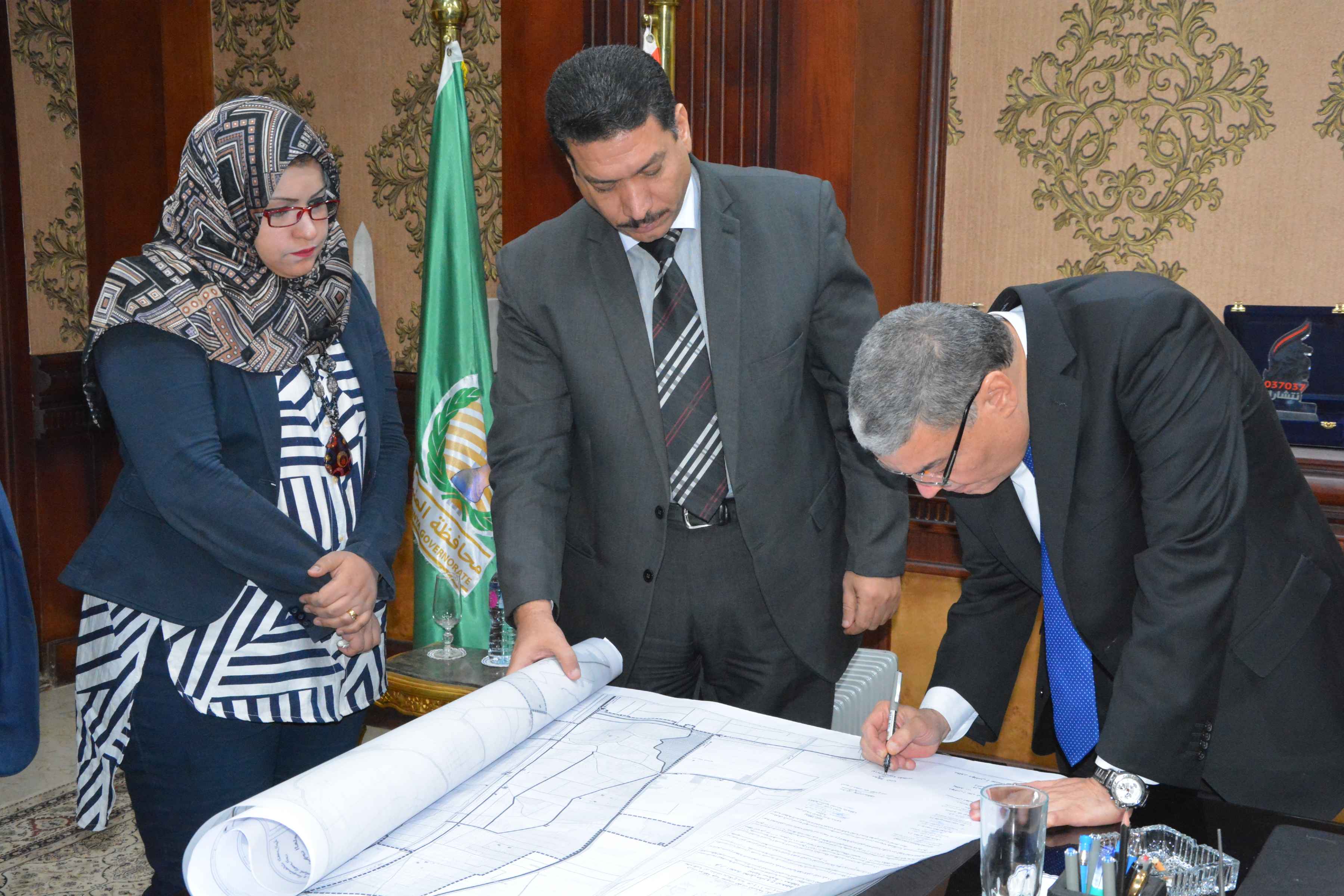 محافظ المنيا ، يعتمد تعديلات المخطط الاستراتيجي العام لمدينة سمالوط (3)