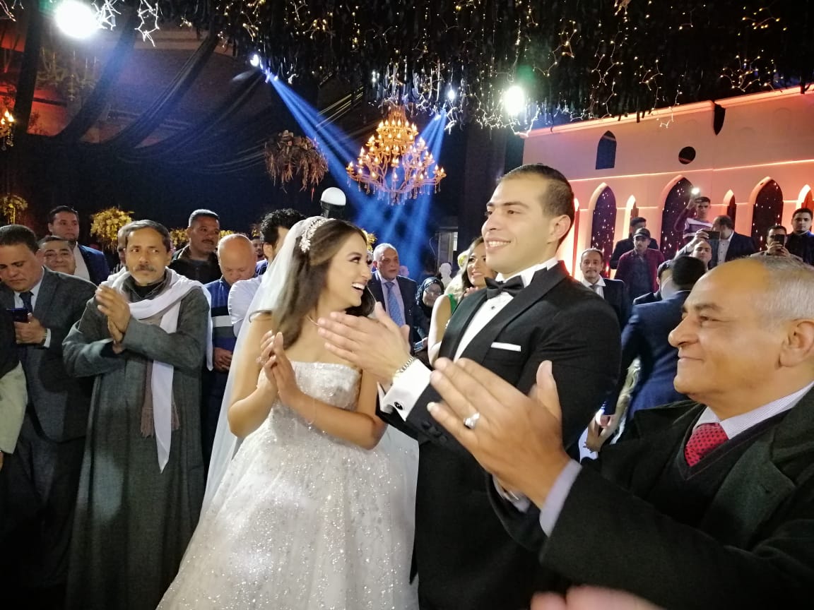  توفيق عكاشة يحتفل بزفاف نجله (1)