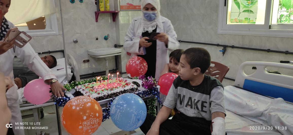 مستشفى الإبراهيمية تحتفل بعيد ميلاد أصغر مريض كلى بعد ...