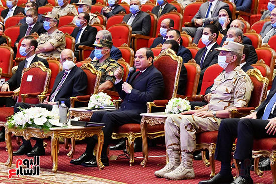 الرئيس السيسى خلال الندوة التثقيفية للقوات المسلحة
