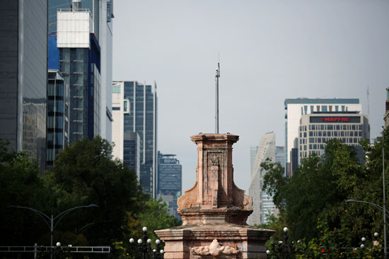 مكان تمثال كريستوفر كولومبوس  بعد النقل
