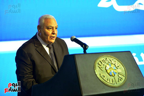 المستشار ابراهيم لاشين رئيس الهيئة الوطنية للانتخابات