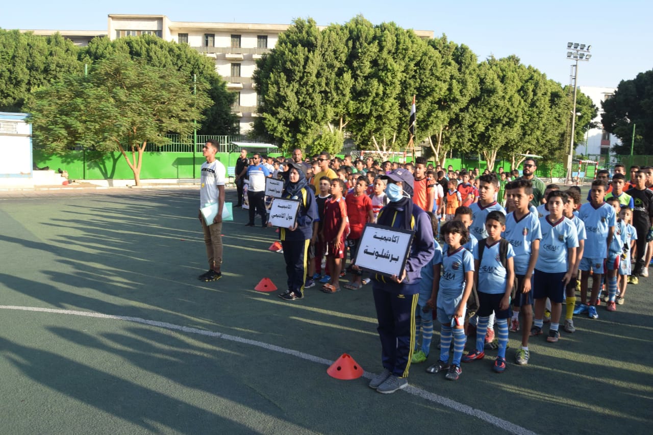 إفتتاح الدورة الرياضية الثالثة للأكاديميات الرياضية بسوهاج (7)