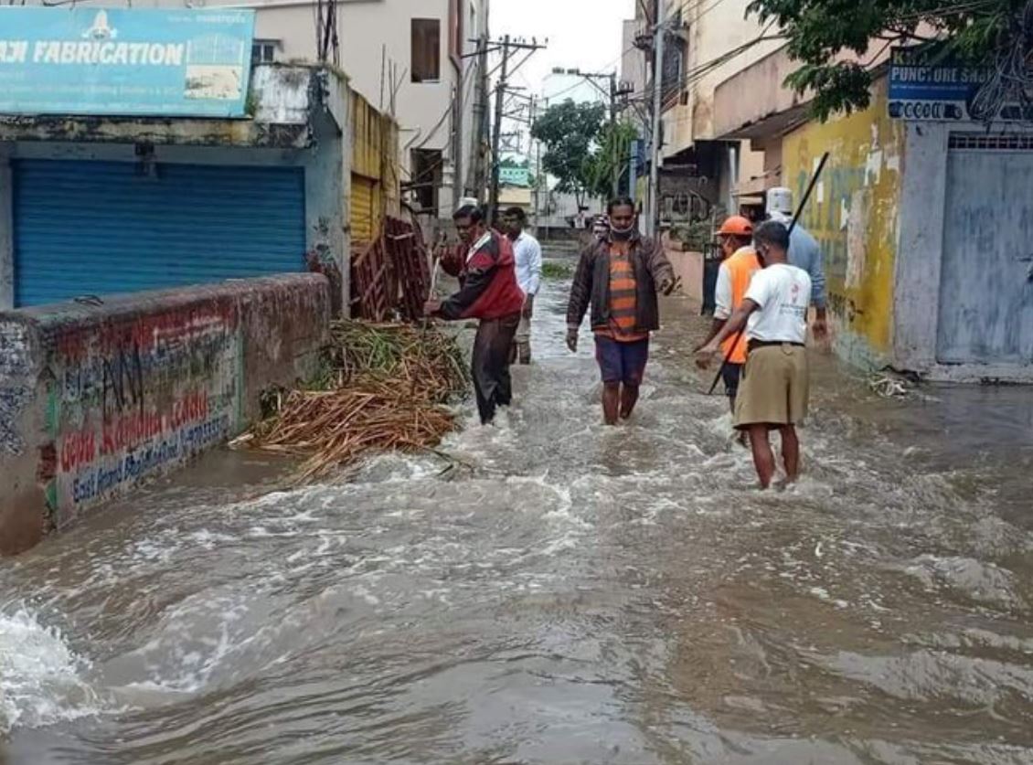 جانب من فيضانات الهند