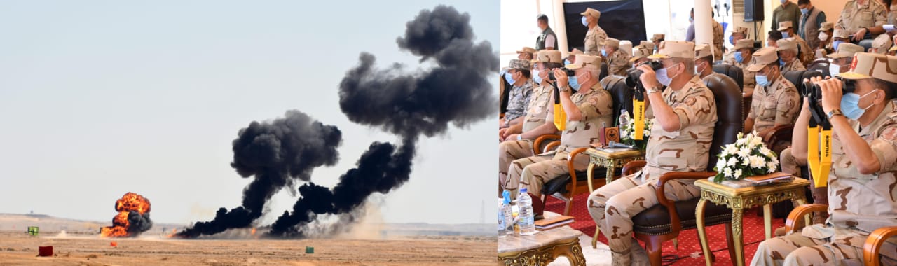 وزير الدفاع يشهد المناورة ردع وزير الدفاع يشهد المناورة ردع