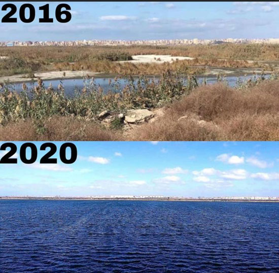 بحيرة كينج مريوط بعد التطوير