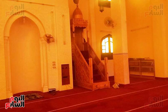 اليوم السابع داخل مسجد الإمام المتوفى قبل صعوده المنبر (1)