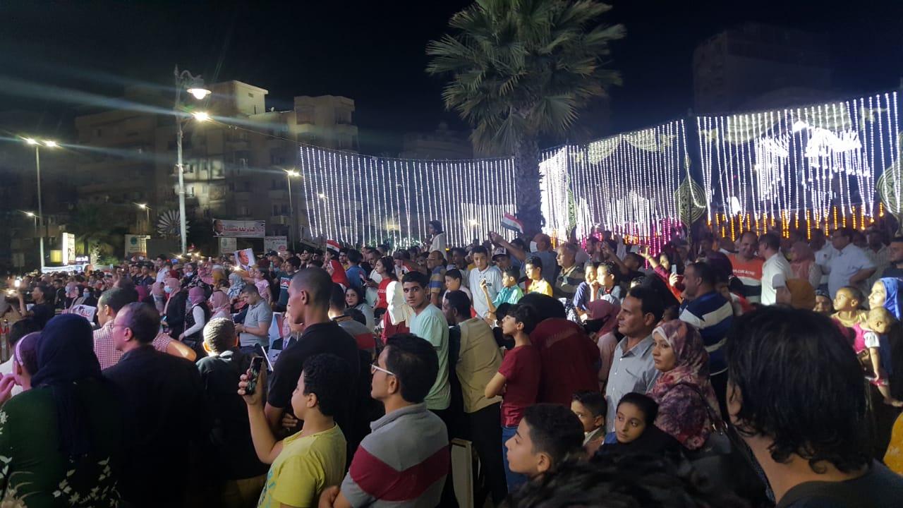 حشود المصريين لحملات التأييد بالمحافظات