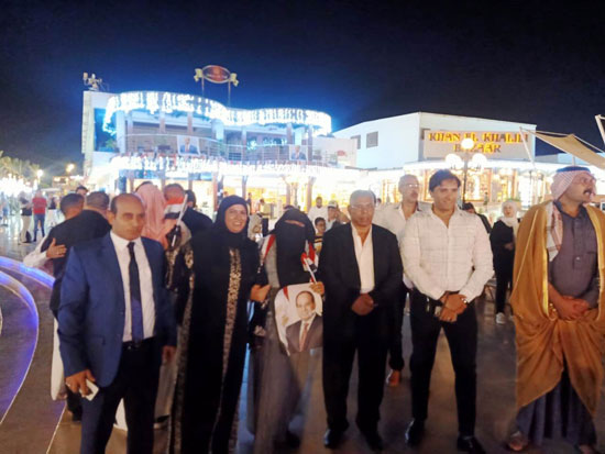 احتفالات حاشدة بنصر أكتوبر ودعم الدولة والرئيس بشرم الشيخ (4)