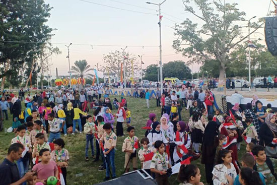 أهالى الإسماعيلية يشاركون باحتفالات ذكرى نصر أكتوبر  (5)