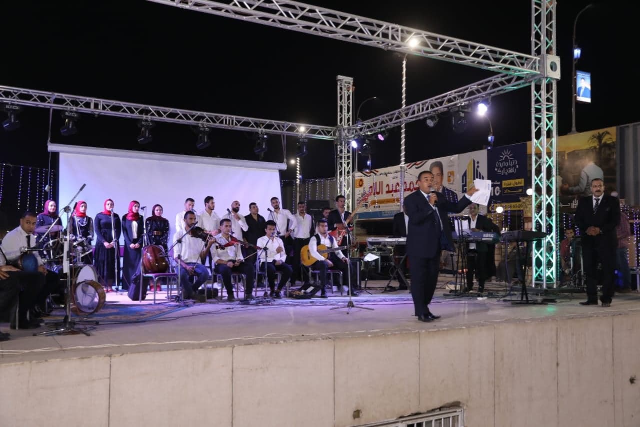 المحافظ يشهد حفل نقابة المهن الموسيقية بمناسبة انتصارات اكتوبر  (3)