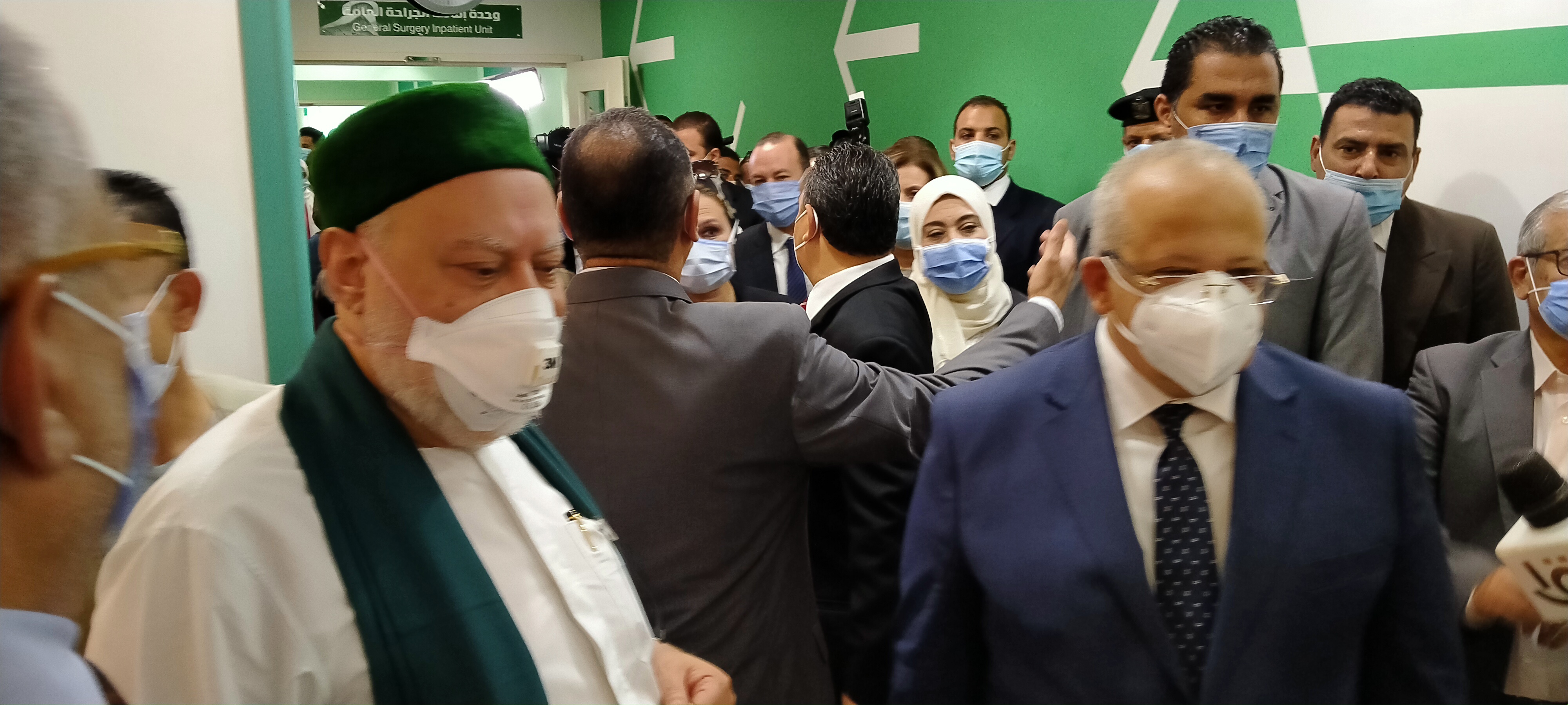 افتتاح وحدات طبية بمستشفيات أبو الريش المنيرة واليابانى (5)