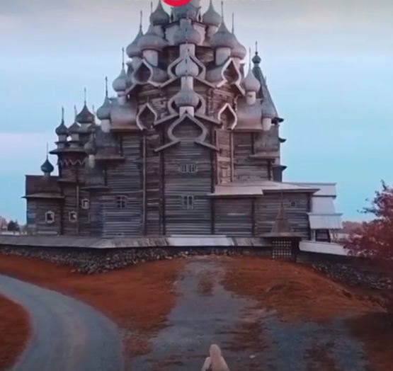 كنيسة التجلى فى روسيا