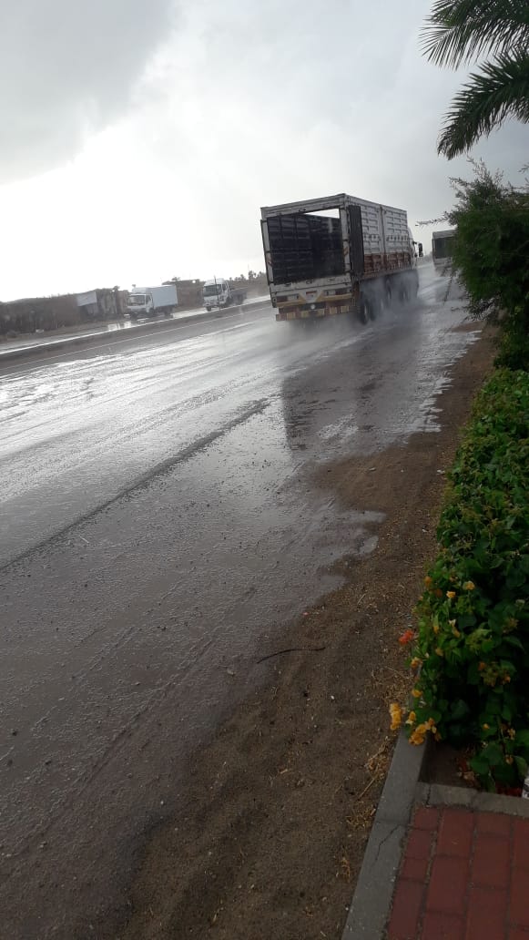 هطول أمطار غزيرة على عدد من مدن كفر الشيخ (8)