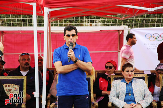 وزير الرياضة يقود ماراثون للدراجات الهوائية بالإسكندرية من محور المحمودية للبشاير (30)