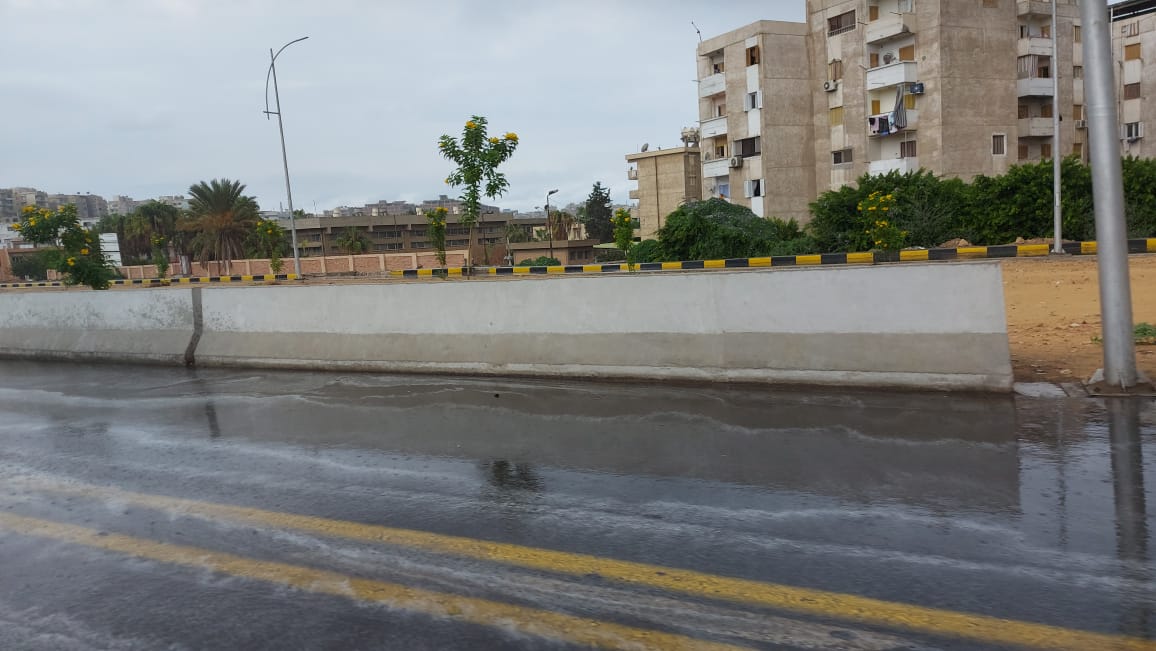 هطول أمطار غزيرة وسط الإسكندرية  (3)