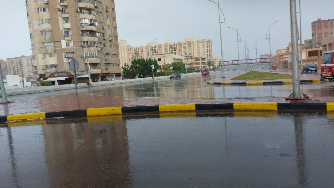 هطول أمطار غزيرة وسط الإسكندرية  (14)