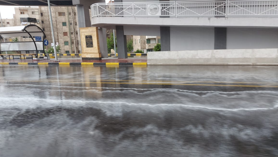 هطول أمطار غزيرة وسط الإسكندرية  (11)