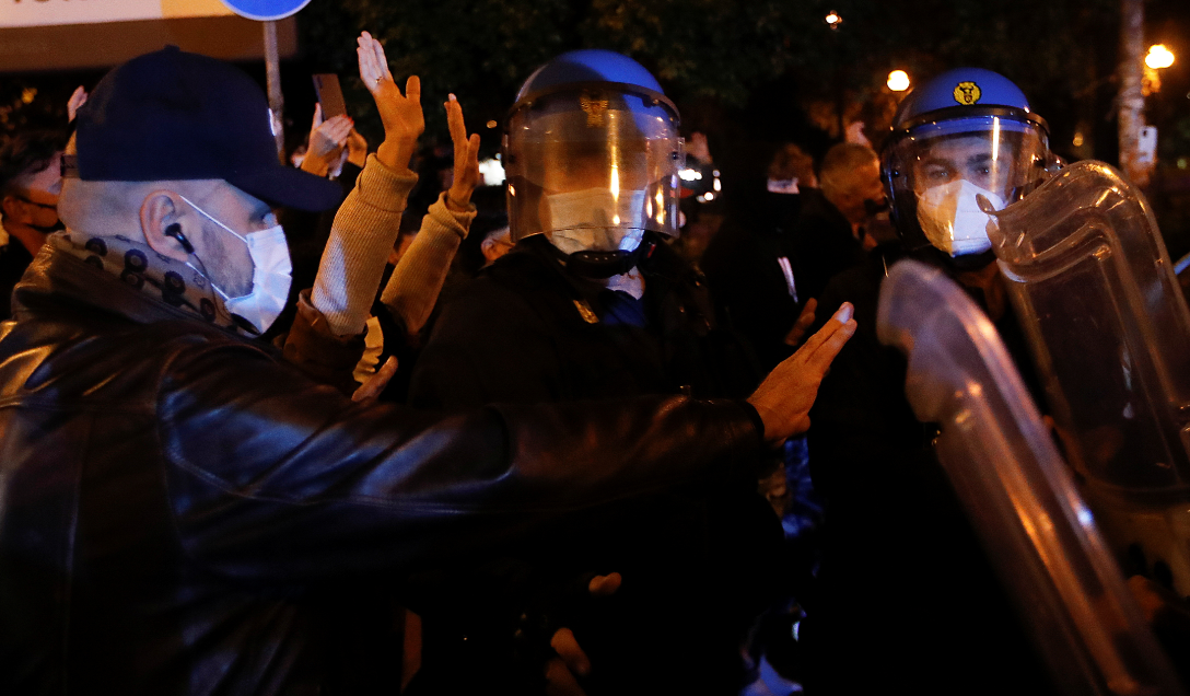 مواجهات بين الشرطة والمتظاهرين