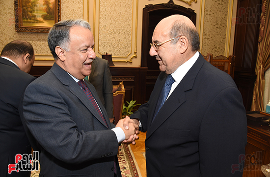 لقاء رئيس الشيوخ مع وفد جامعة الدول العربية (3)