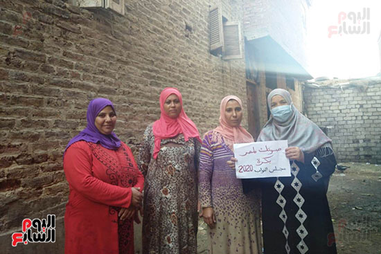 حملات لتوعية السيدات بالمشاركة فى انتخابات النواب بكفر الشيخ (4)