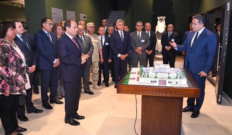 متحف سوهاج أمنية شعب حققها الرئيس (21)