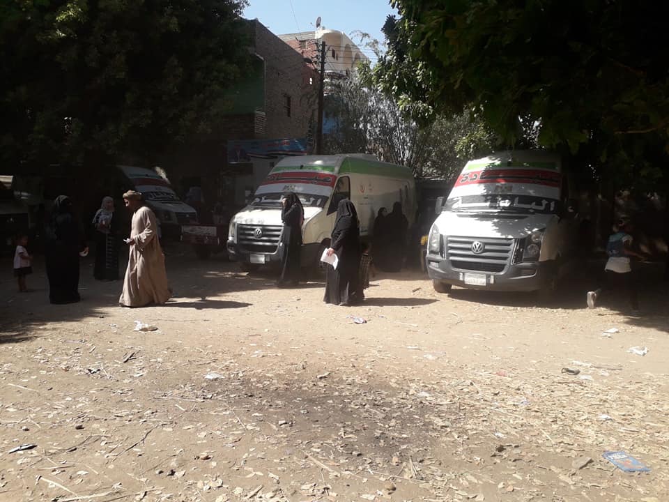 توقيع الكشف المجاني على 3381  مواطن خلال القوافل الطبية بادفو و كوم امبو  (9)