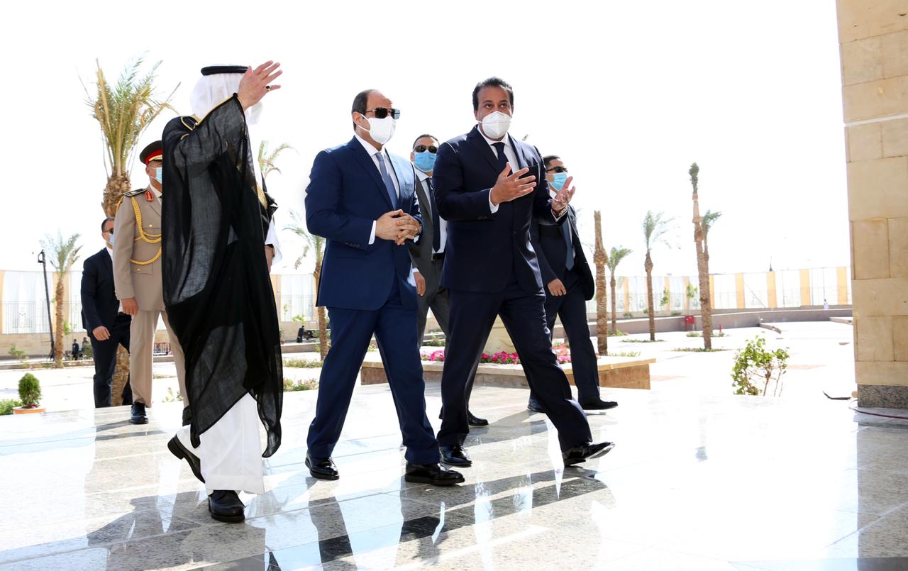 الرئيس السيسى يفتتح جامعة الملك سلمان بشرم الشيخ ومشروعات تنموية (12)