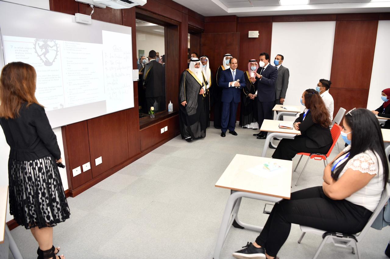 الرئيس السيسى يفتتح جامعة الملك سلمان بشرم الشيخ ومشروعات تنموية (14)