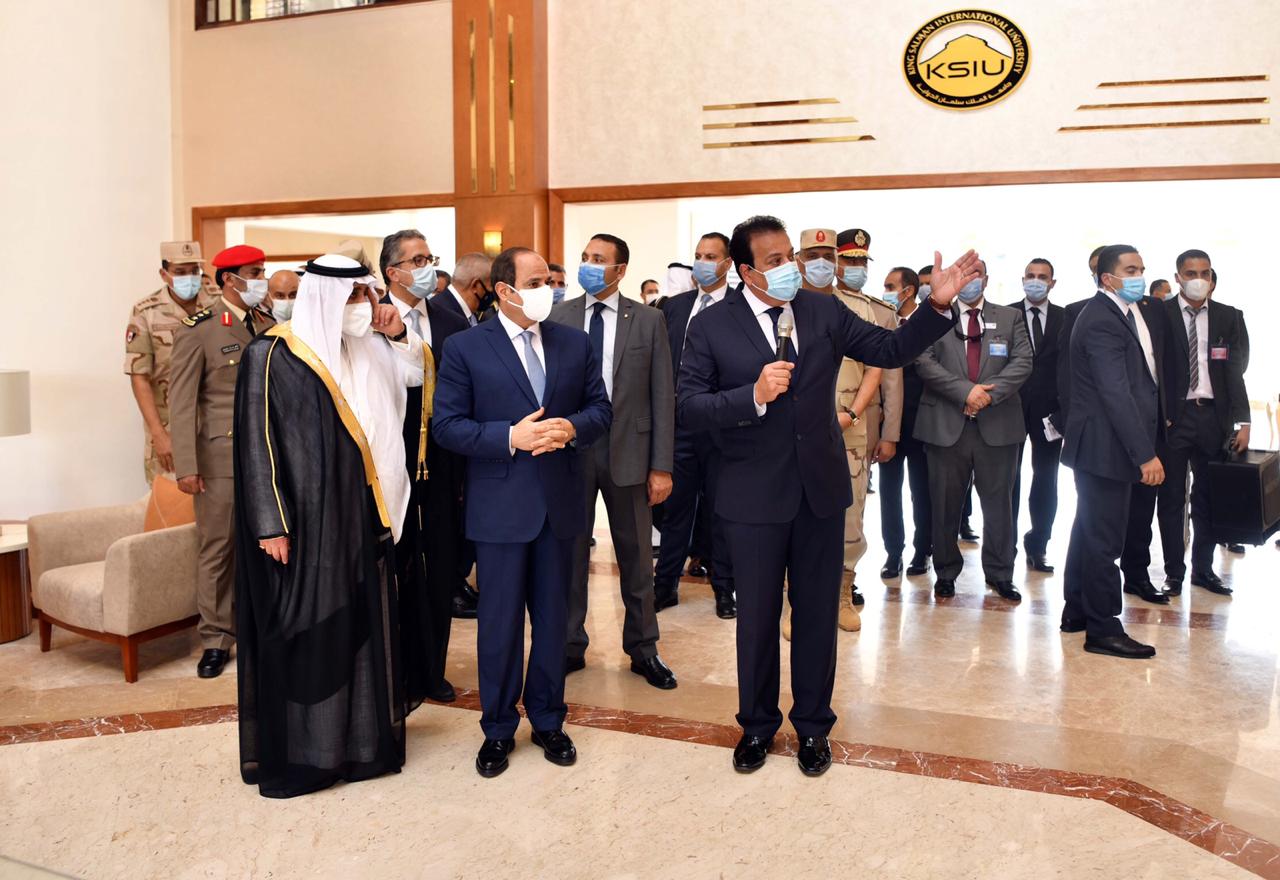 الرئيس السيسى يفتتح جامعة الملك سلمان بشرم الشيخ ومشروعات تنموية (16)