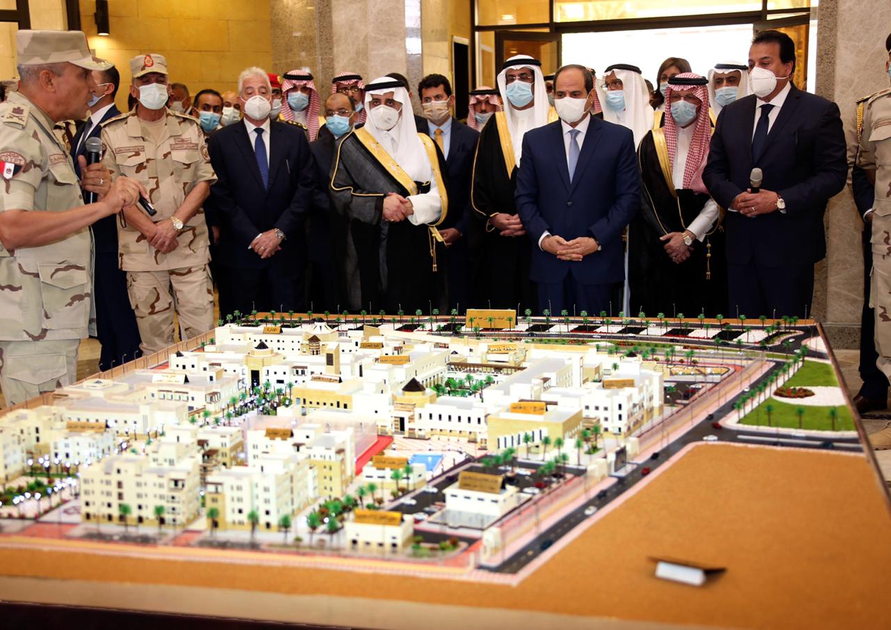 الرئيس السيسى يفتتح جامعة الملك سلمان بشرم الشيخ ومشروعات تنموية (10)