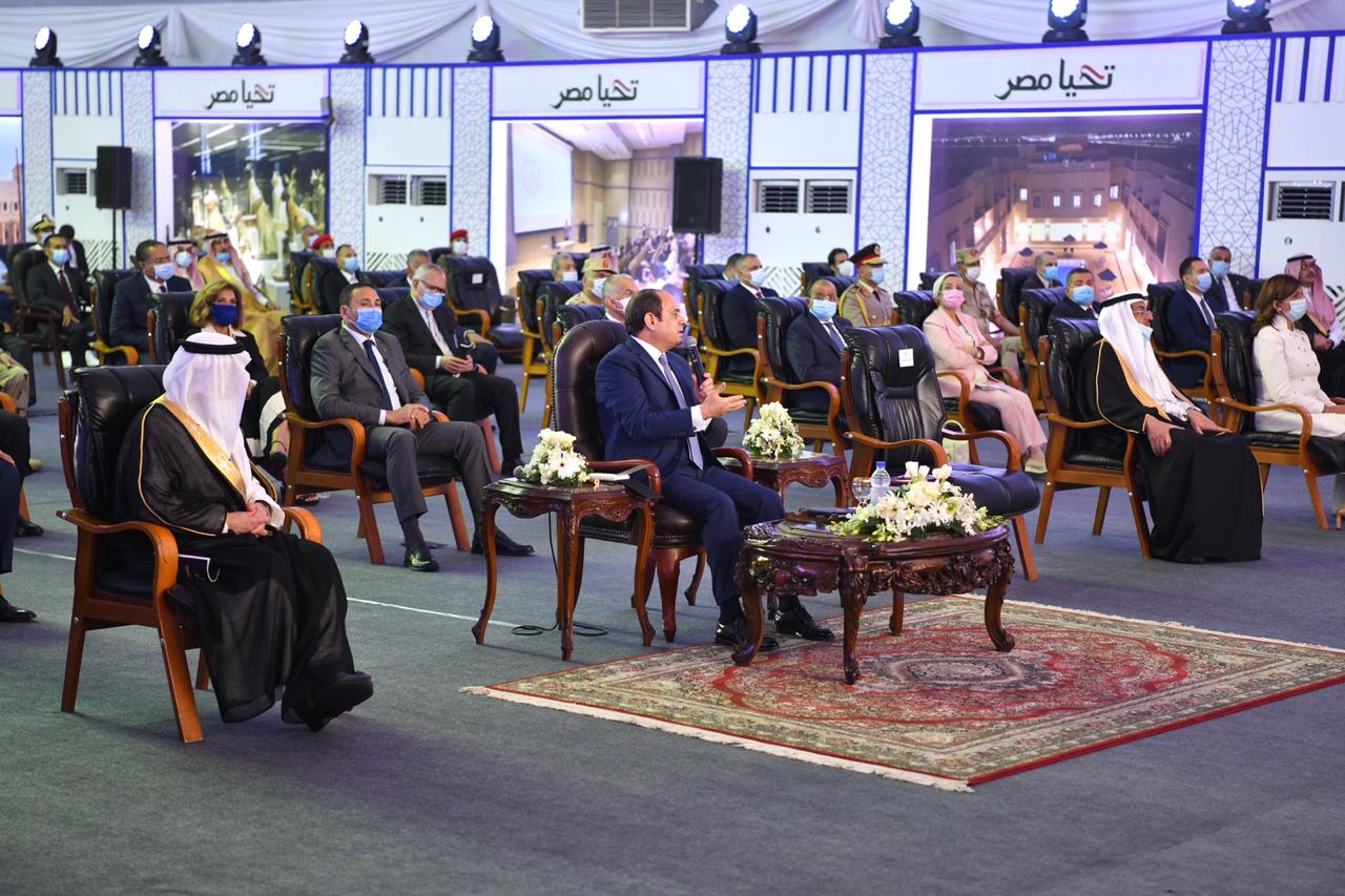الرئيس السيسى يفتتح جامعة الملك سلمان بشرم الشيخ ومشروعات تنموية (9)