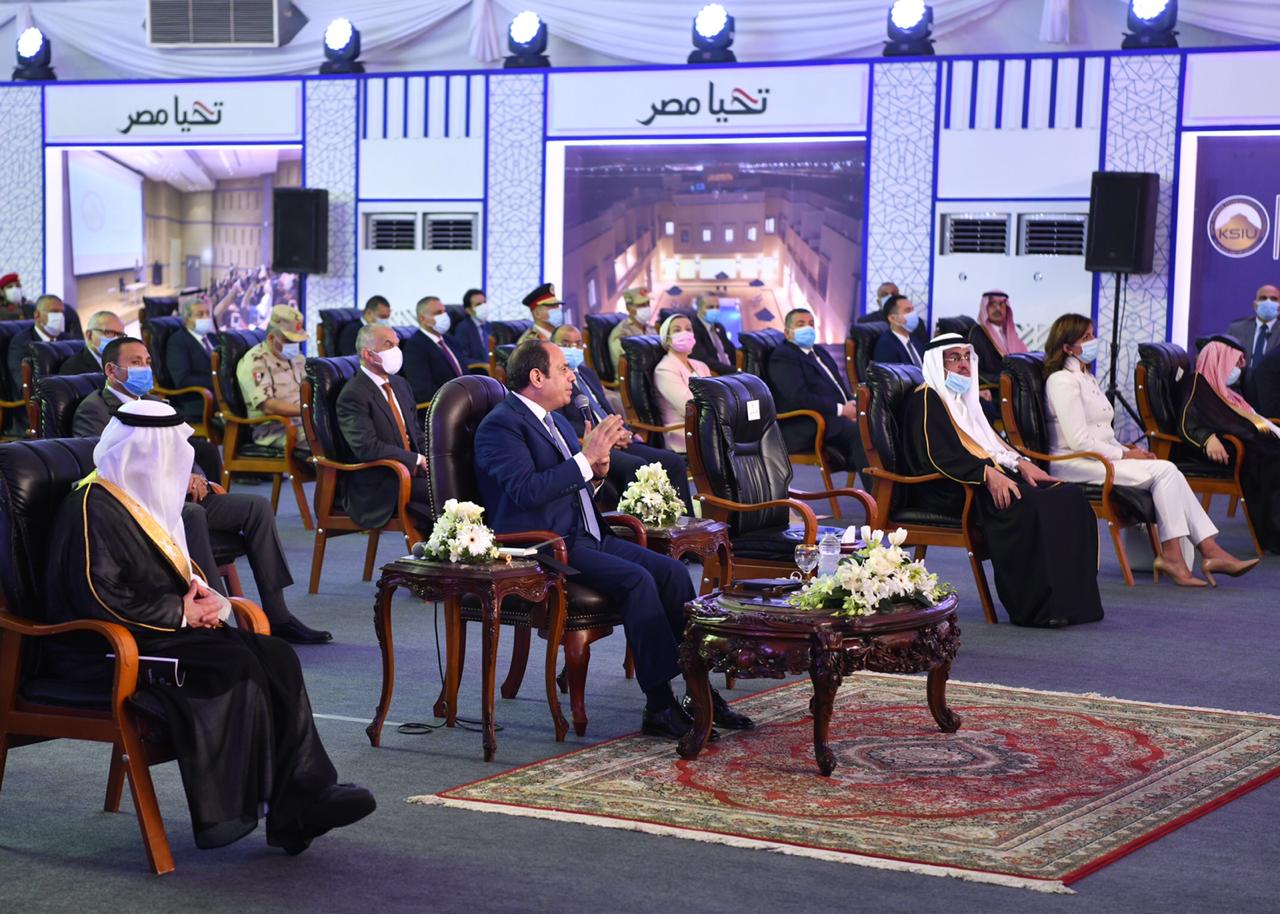 الرئيس السيسى يفتتح جامعة الملك سلمان بشرم الشيخ ومشروعات تنموية (6)