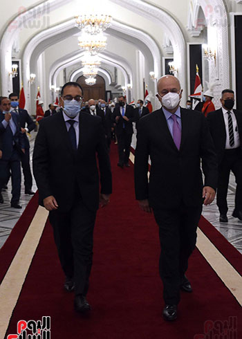 رئيس جمهورية العراق يستقبل رئيس الوزراء (5)