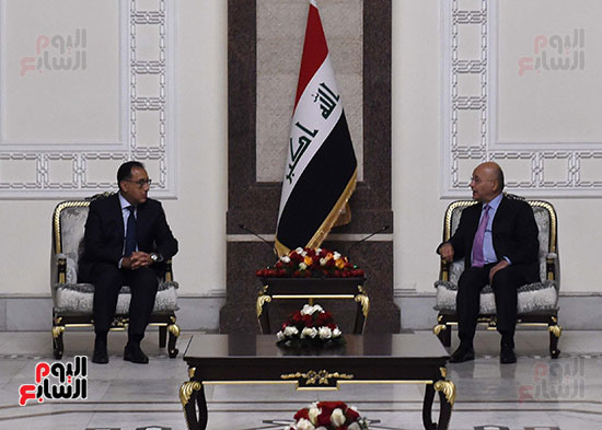 رئيس جمهورية العراق يستقبل رئيس الوزراء (3)